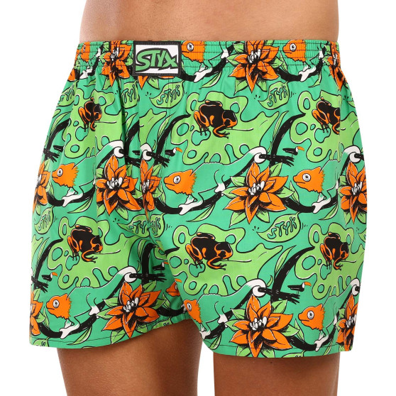 Vyriški šortai Styx art classic rubber oversized tropic (E1557)