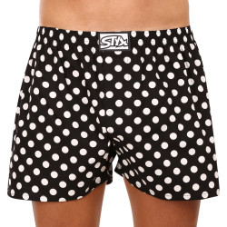 Vyriški šortai Styx art classic rubber oversized polka dots (E1650)