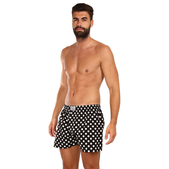 Vyriški šortai Styx art classic rubber oversized polka dots (E1650)