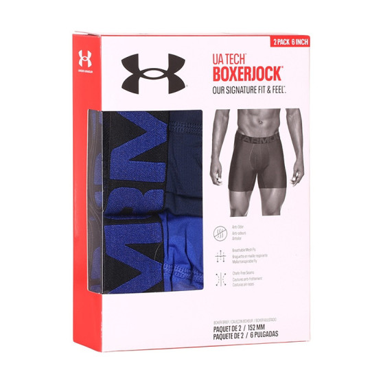 2PACK Vyriški boksininko šortai Under Armour oversized blue (1363619 400)