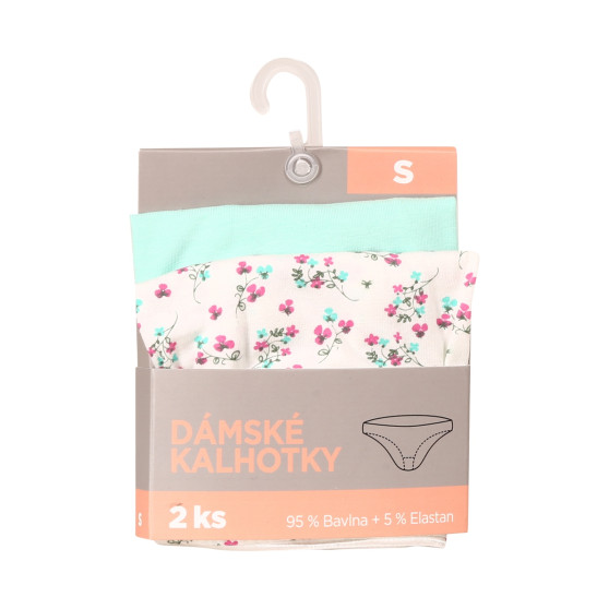 2PACK Moteriškos kelnaitės Molvy multicolour (MD-852)