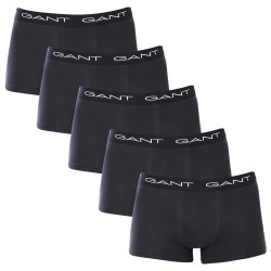 5PACK Vyriški boksininko šortai Gant juodi (900015003-005)