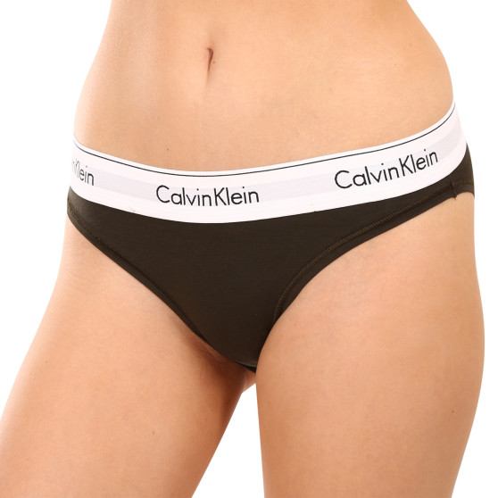 Moteriškos kelnaitės Calvin Klein tamsiai žalia (F3787E-9MD)