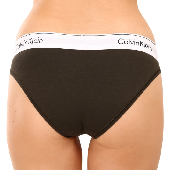 Moteriškos kelnaitės Calvin Klein tamsiai žalia (F3787E-9MD)