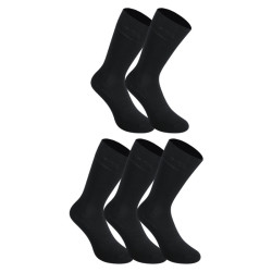 5PACK kojinės Styx high bamboo black (5HB960)