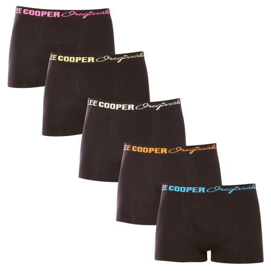 Pažeista pakuotė - 5PACK vyriški boksininko šortai Lee Cooper black (LCU3200774A-1948355)