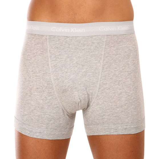 3PACK Vyriški boksininkų šortai Calvin Klein pilka (U2662G-080)