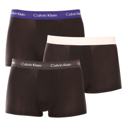 3PACK Vyriški boksininko šortai Calvin Klein juodi (U2664G-H4X)