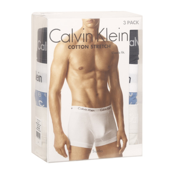 3PACK Vyriški boksininko šortai Calvin Klein daugiaspalviai (U2662G-H4Y)