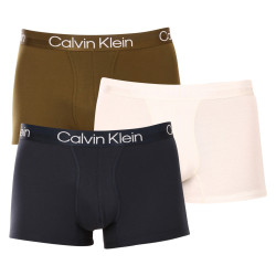 3PACK Vyriški boksininko šortai Calvin Klein daugiaspalviai (NB2970A-GYO)