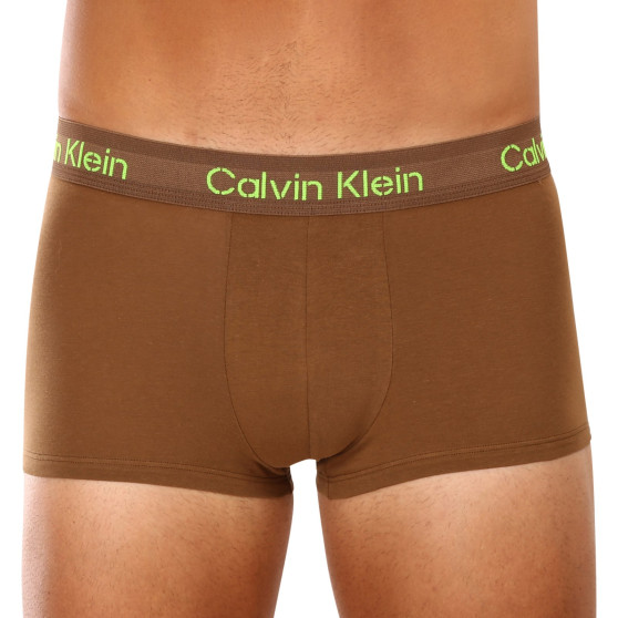 3PACK Vyriški boksininko šortai Calvin Klein daugiaspalviai (NB3705A-FZ4)