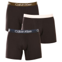 3PACK Vyriški boksininko šortai Calvin Klein juodi (NB2971A-GZ5)