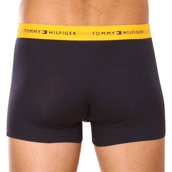 3PACK Vyriški boksininko šortai Tommy Hilfiger tamsiai mėlyni (UM0UM02763 0W7)