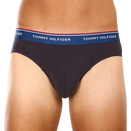 3PACK vyriškos kelnaitės Tommy Hilfiger tamsiai mėlynos (UM0UM03119 0VX)