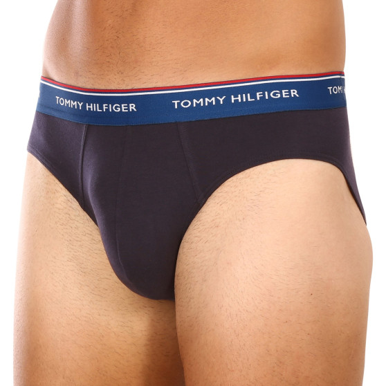 3PACK vyriškos kelnaitės Tommy Hilfiger tamsiai mėlynos (UM0UM03119 0VX)