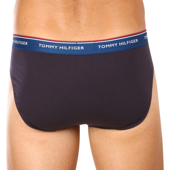 3PACK vyriškos kelnaitės Tommy Hilfiger tamsiai mėlynos (UM0UM03119 0VX)