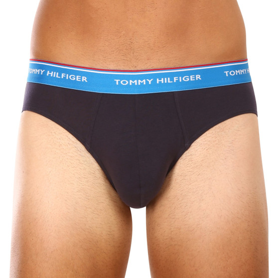 3PACK vyriškos kelnaitės Tommy Hilfiger tamsiai mėlynos (UM0UM03119 0VX)