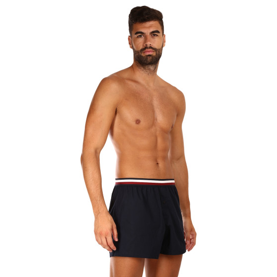 3PACK Vyriški šortai Tommy Hilfiger tamsiai mėlyni (UM0UM03121 0XO)