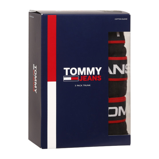 3PACK Vyriški boksininko šortai Tommy Hilfiger juodi (UM0UM02968 0R7)