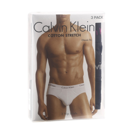 3PACK Vyriškos kelnaitės Calvin Klein juodos (U2661G-H50)