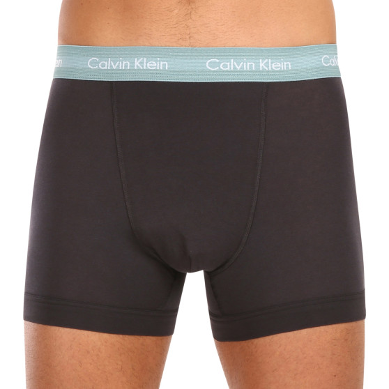 3PACK Vyriški boksininko šortai Calvin Klein juodi (U2662G-H53)