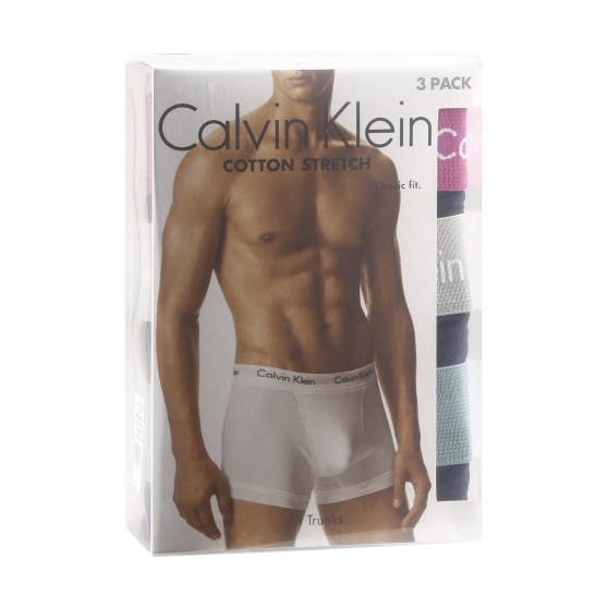 3PACK Vyriški boksininko šortai Calvin Klein juodi (U2662G-H53)