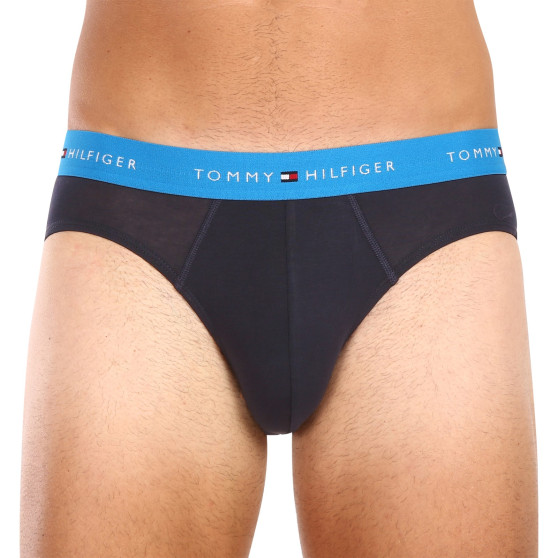 3PACK vyriškos kelnaitės Tommy Hilfiger tamsiai mėlynos (UM0UM02904 0UE)