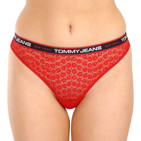 3PACK Moteriški stringai Tommy Hilfiger multicolour (UW0UW04714 0WE)