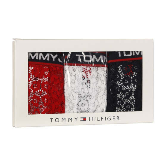 3PACK Moteriški stringai Tommy Hilfiger multicolour (UW0UW04714 0WE)