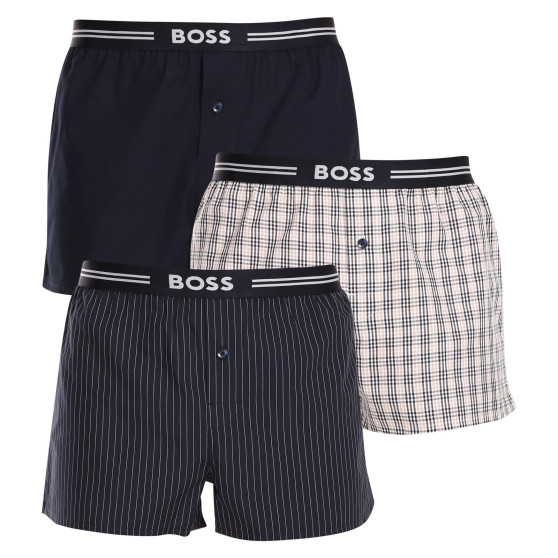 3PACK pánské trenky Hugo Boss vícebarevné (50480034 275)