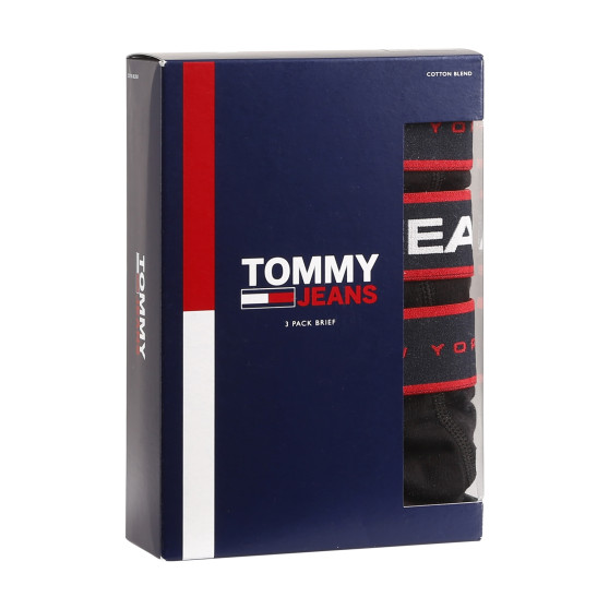 3PACK Vyriškos kelnaitės Tommy Hilfiger juodos (UM0UM02970 0R7)