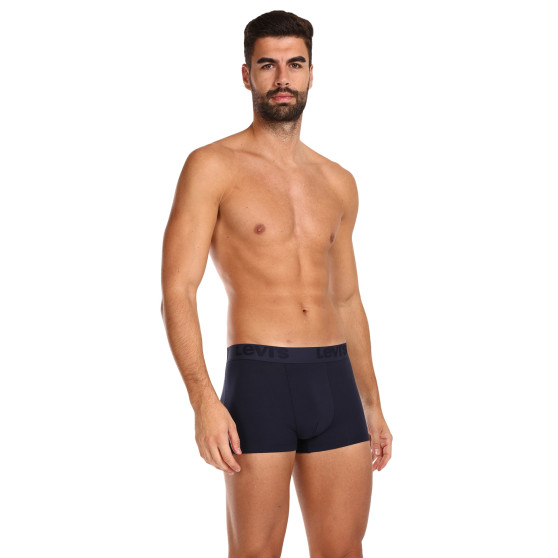 3PACK Vyriški boksininko šortai Levis tamsiai mėlyni (905042001 002)