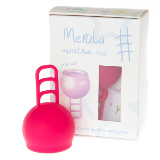 Menstruacinis puodelis Merula Cup Strawberry (MER001)