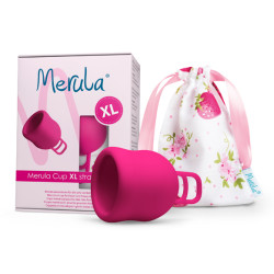 Menstruacinis puodelis Merula Cup XL Strawberry (MER010)