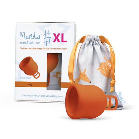 Menstruacinis puodelis Merula Cup XL Fox (MER014)