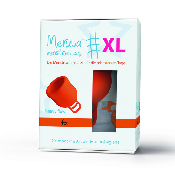 Menstruacinis puodelis Merula Cup XL Fox (MER014)