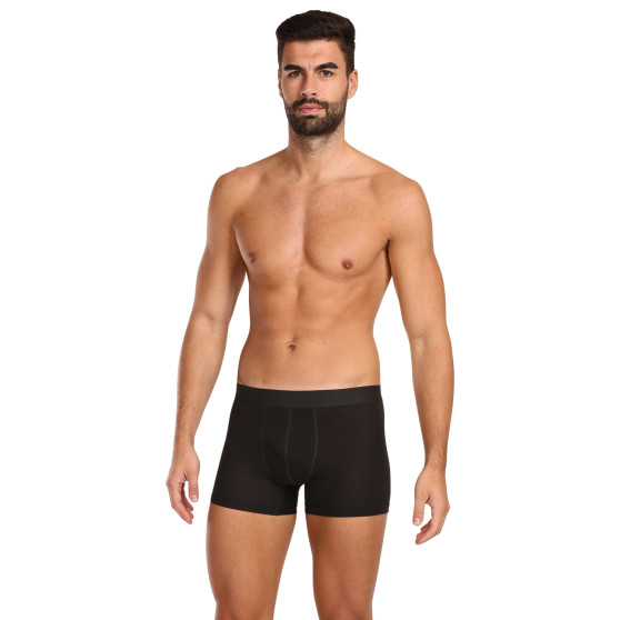 5PACK Vyriški boksininko šortai Nedeto oversized black (5NBX001)