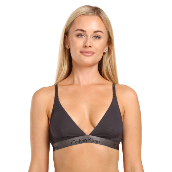 Moteriška sportinė liemenėlė Calvin Klein pilka (F3762E-SBG)