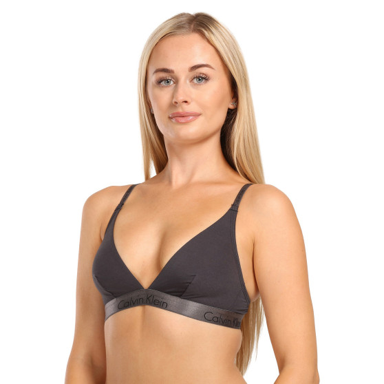 Moteriška sportinė liemenėlė Calvin Klein pilka (F3762E-SBG)