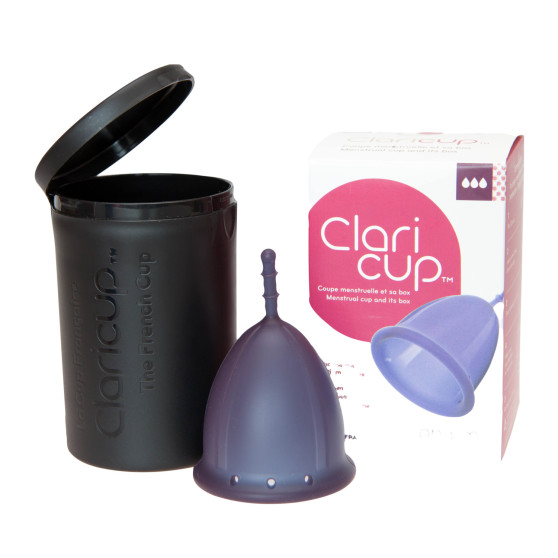 Menstruacinis puodelis Claricup Violet 3 (CLAR08)