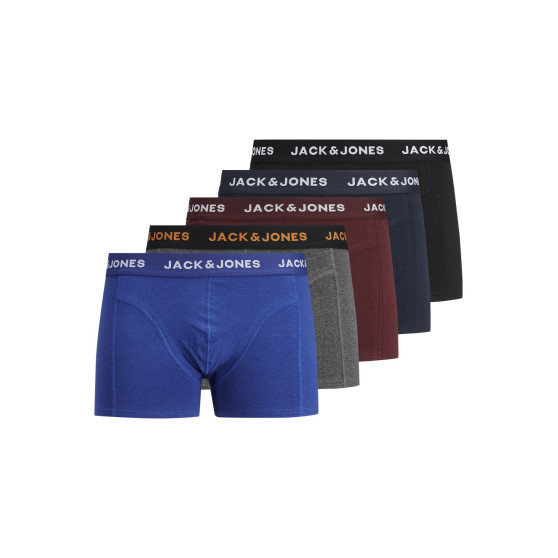 5PACK Vyriški boksininko šortai Jack and Jones daugiaspalviai (12167028)