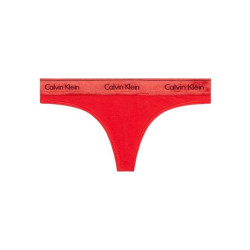 Moteriški stringai Calvin Klein oversized red (QF7450E-XAT)