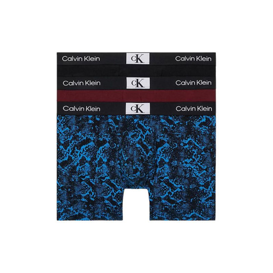 3PACK Vyriški boksininko šortai Calvin Klein daugiaspalviai (NB3529E-I04)