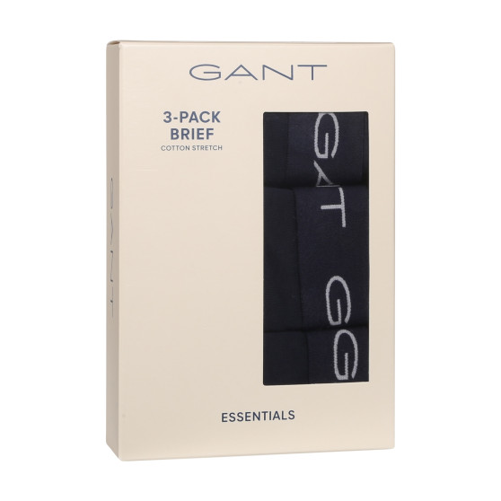 3PACK vyriškos kelnaitės Gant blue (900013001-405)