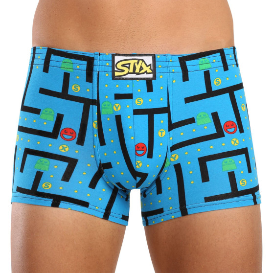 6PACK Vyriški boksininko šortai Styx art classic rubber multicolour (6Q12697124)