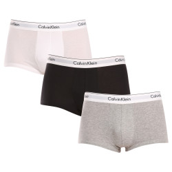 3PACK Vyriški boksininko šortai Calvin Klein juodi (NB1085A-MP1)