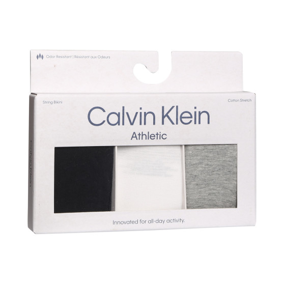 3PACK Moteriškos kelnaitės Calvin Klein multicolour (QD5071E-MPI)