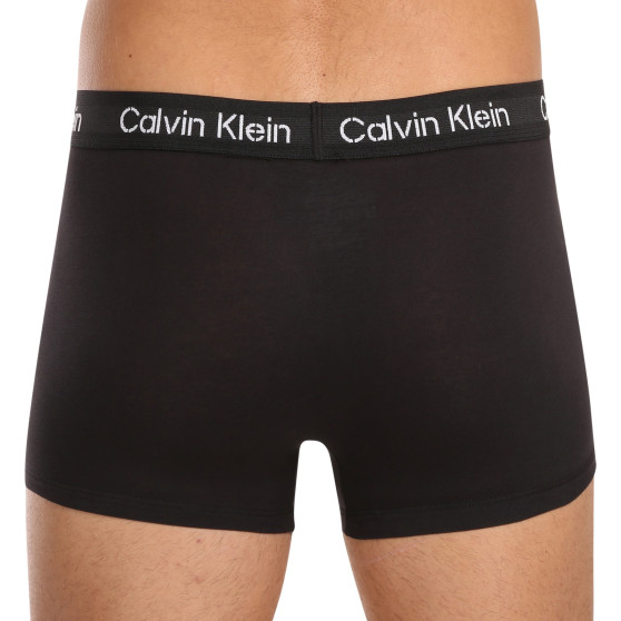 3PACK Vyriški boksininko šortai Calvin Klein daugiaspalviai (NB3709A-FZ6)