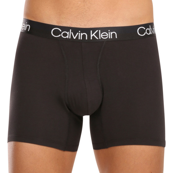 3PACK Vyriški boksininko šortai Calvin Klein juodi (NB2971A-7VI)