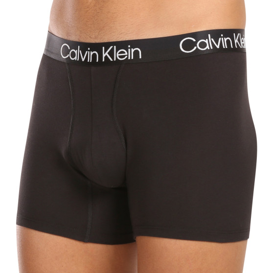 3PACK Vyriški boksininko šortai Calvin Klein juodi (NB2971A-7VI)